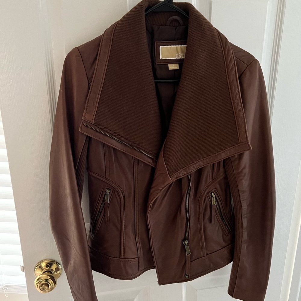 Michael Kors leather jacket